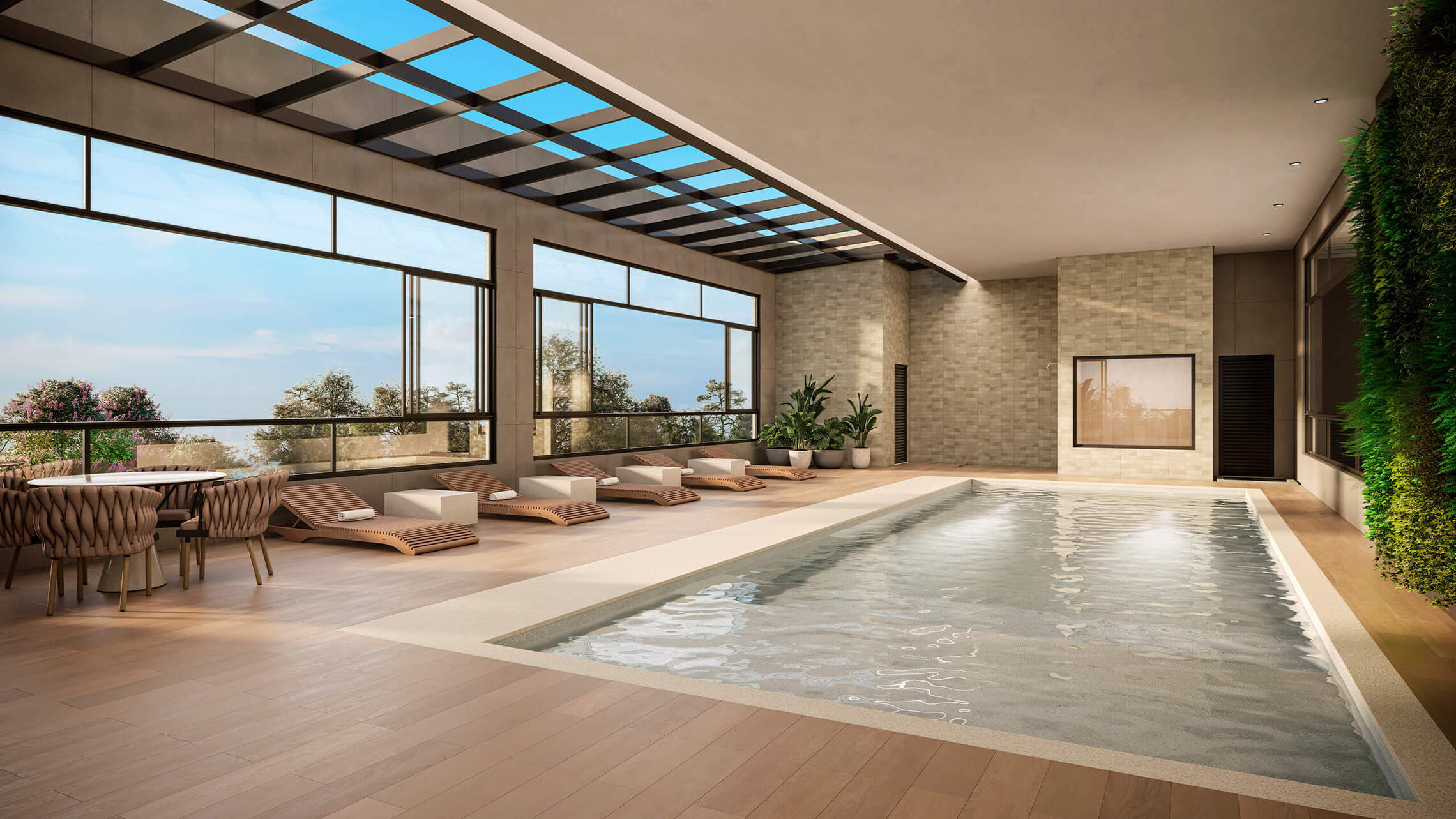 Piscina coberta