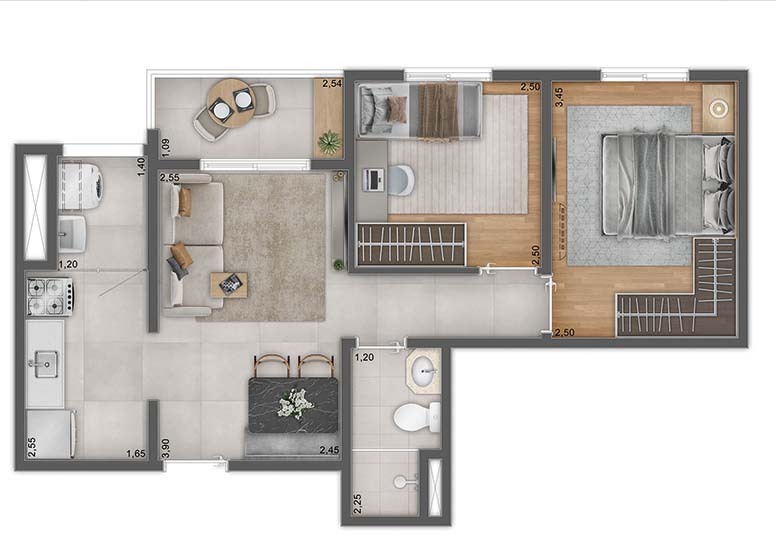 Unni by Plano&Plano Felicitá - Plano&Plano SP