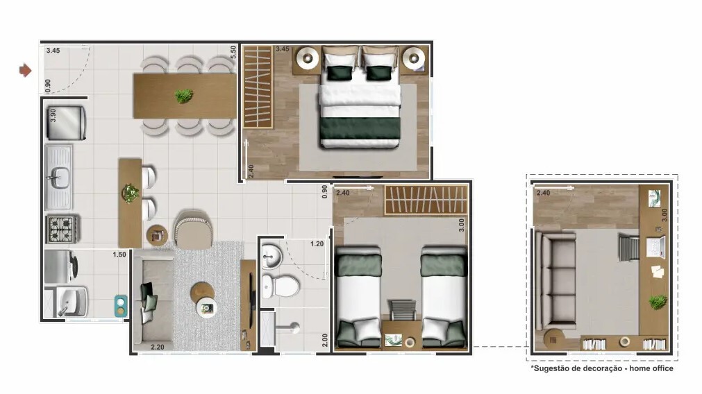 Conquista Itanhangá Green - Fase 1 Conquista Itanhangá Green - Fase 1