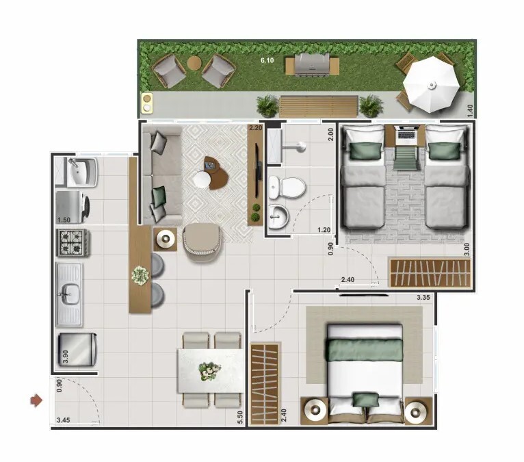 Conquista Itanhangá Green - Fase 1 Conquista Itanhangá Green - Fase 1