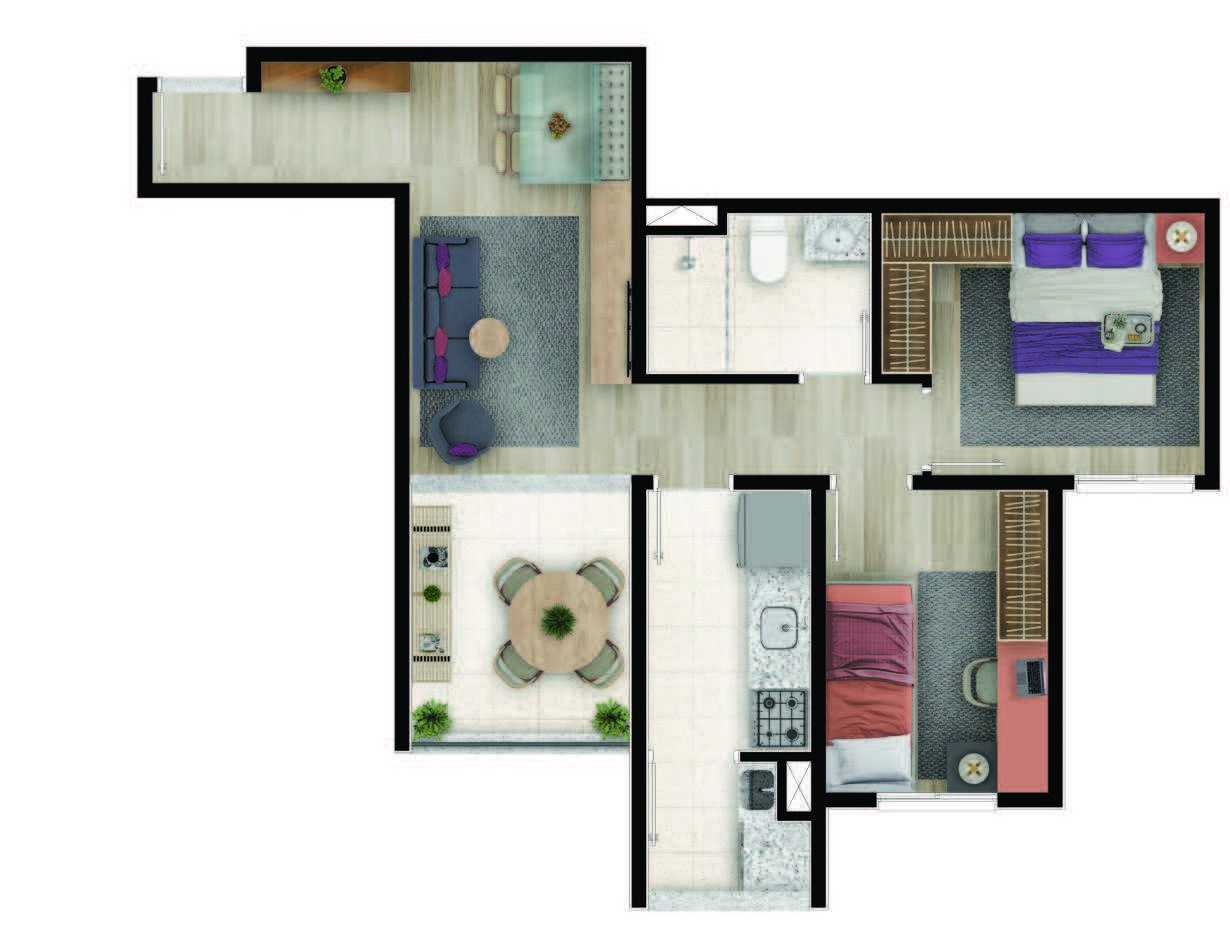 Apartamento, 2 quartos, 50 m² - Foto 17