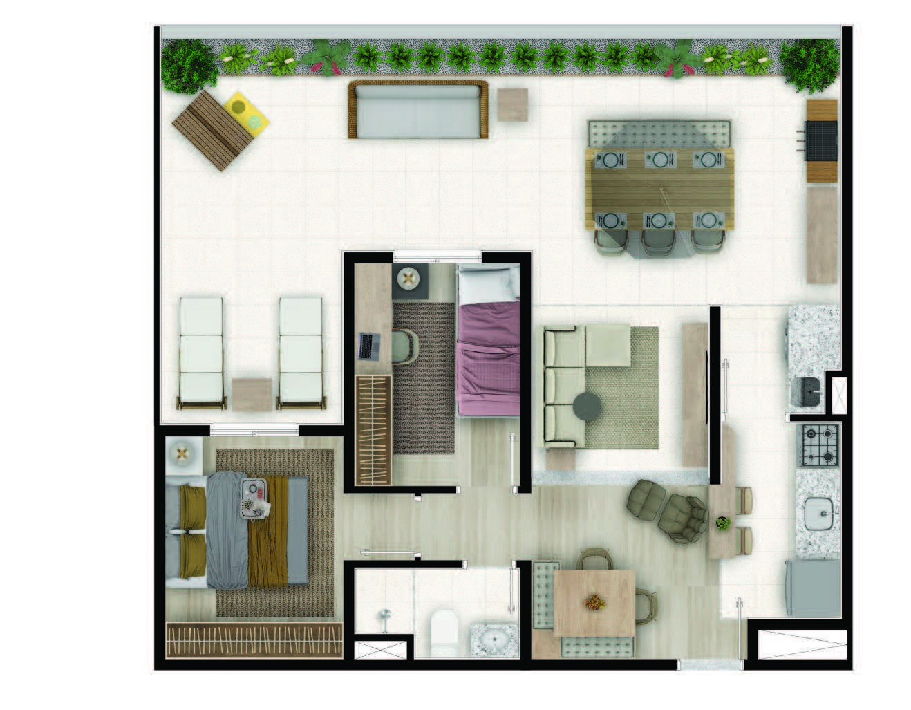 Apartamento, 2 quartos, 50 m² - Foto 23