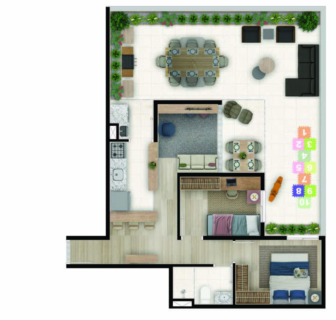 Apartamento, 2 quartos, 50 m² - Foto 26