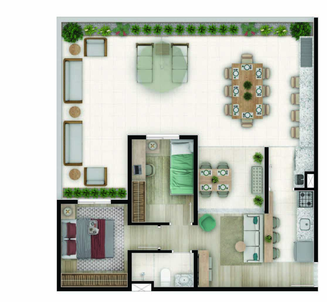 Apartamento, 2 quartos, 50 m² - Foto 27