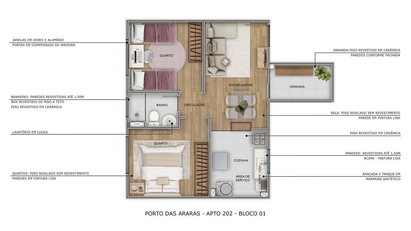 Porto das Araras - MRV RS Porto das Araras - MRV RS