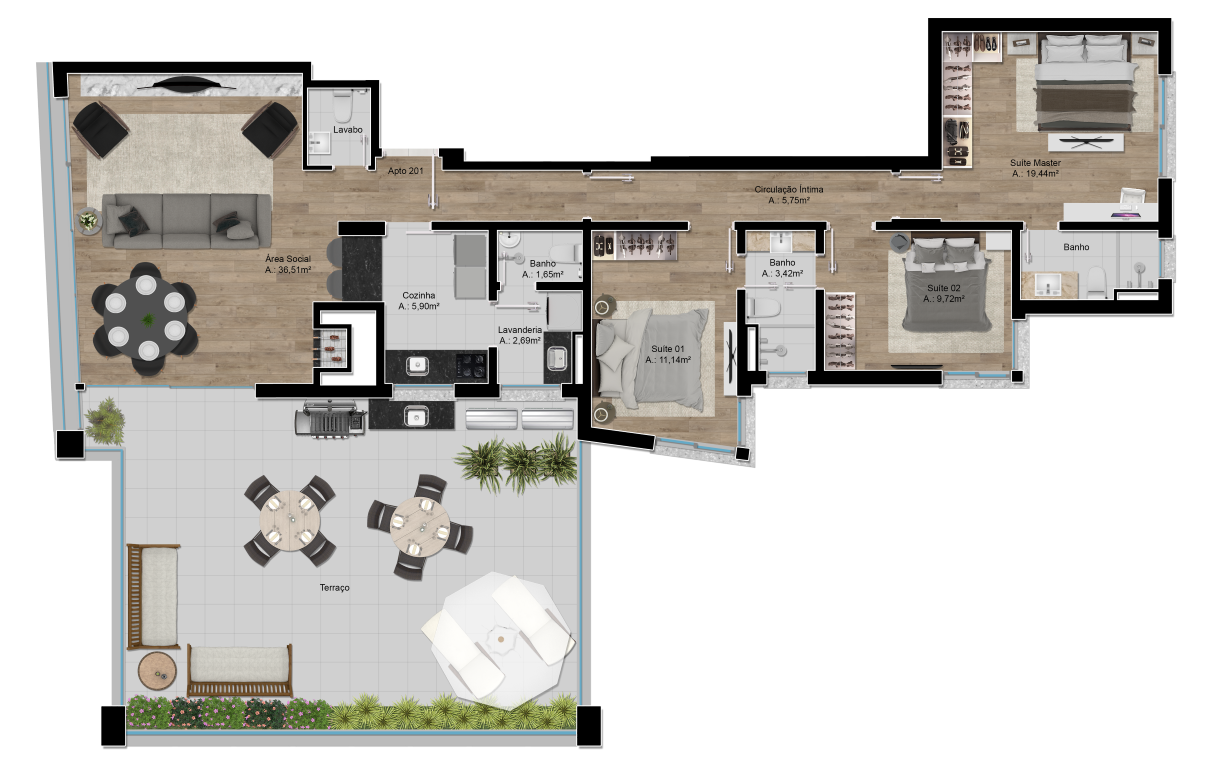 Mills Park - Durafa RS