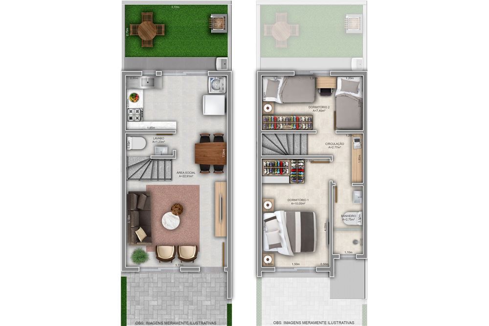 Residencial Multifamiliar de 2 quartos, 60m² no bairro Vila Nova, em Porto Alegre | Eu Corretor