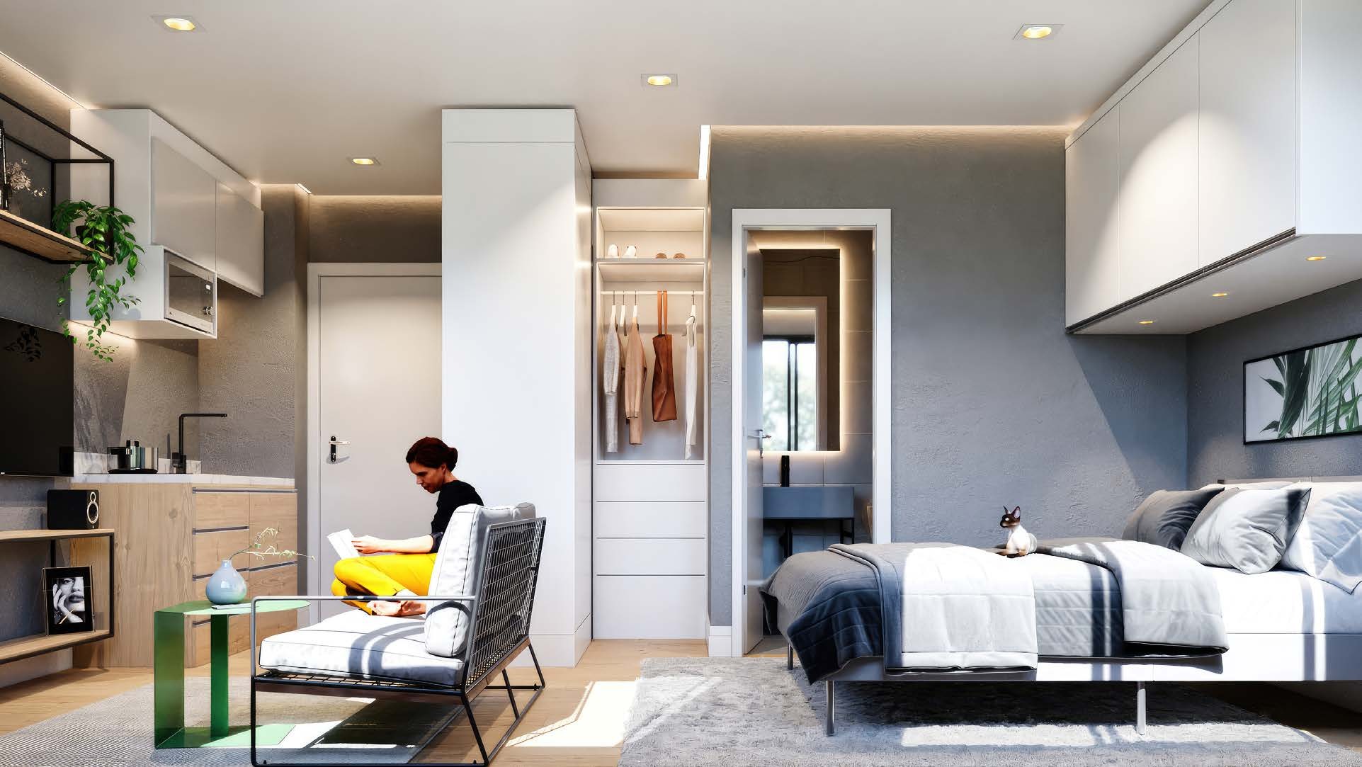 Residencial Multifamiliar de 1 quarto, 29m² no bairro Floresta, em Porto Alegre | Eu Corretor