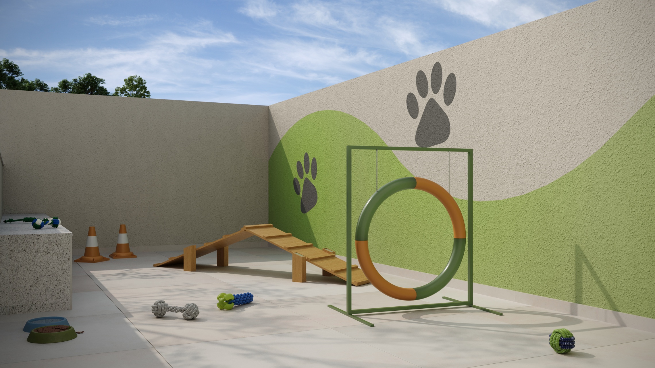 Residencial Multifamiliar de 2 quartos, 60m² no bairro Parque Amazônia, em Goiânia | Eu Corretor