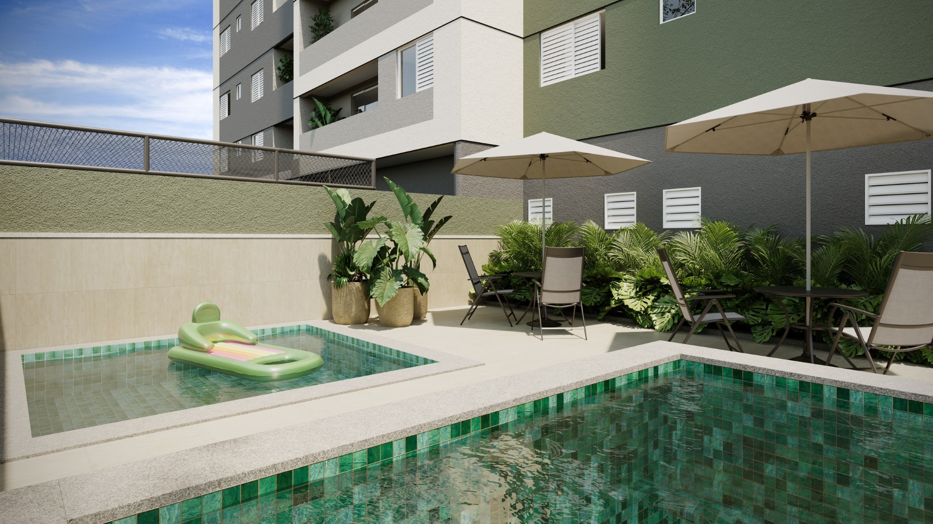 Residencial Multifamiliar de 2 quartos, 60m² no bairro Parque Amazônia, em Goiânia | Eu Corretor