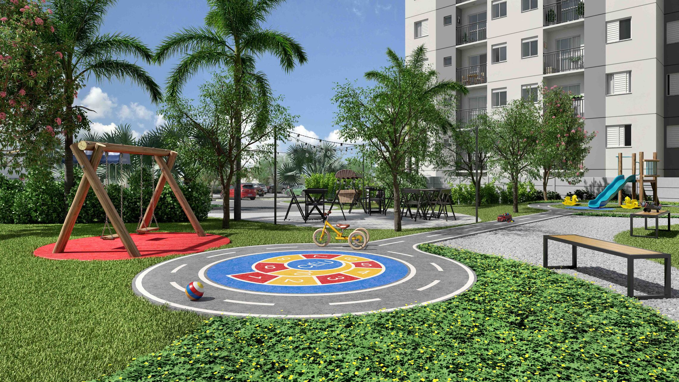 Residencial Multifamiliar de 1 quarto, 40m² no bairro Residencial Real Parque Sumaré, em Sumaré | Eu Corretor