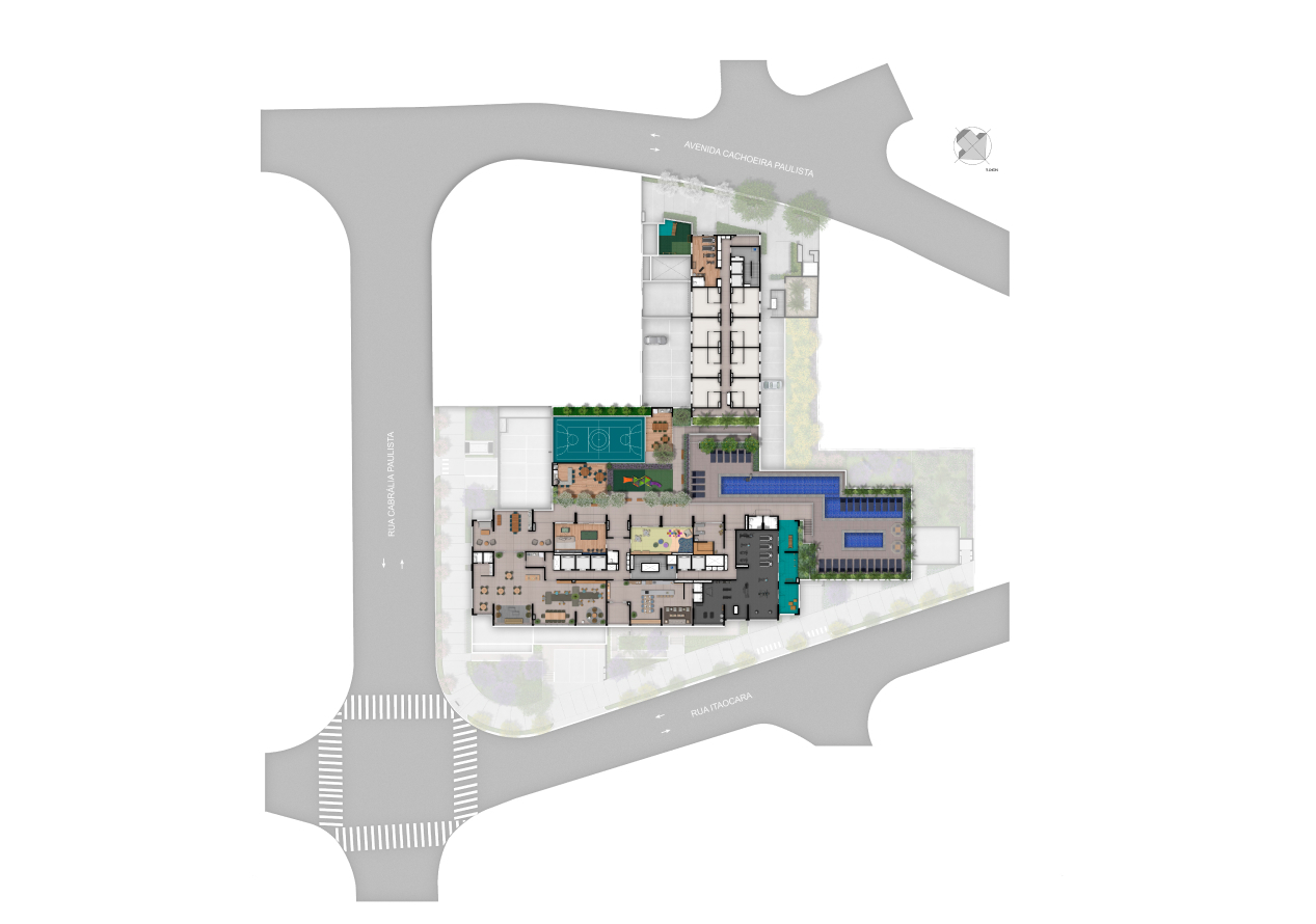 Praça Diálogo Patriarca - Residencial