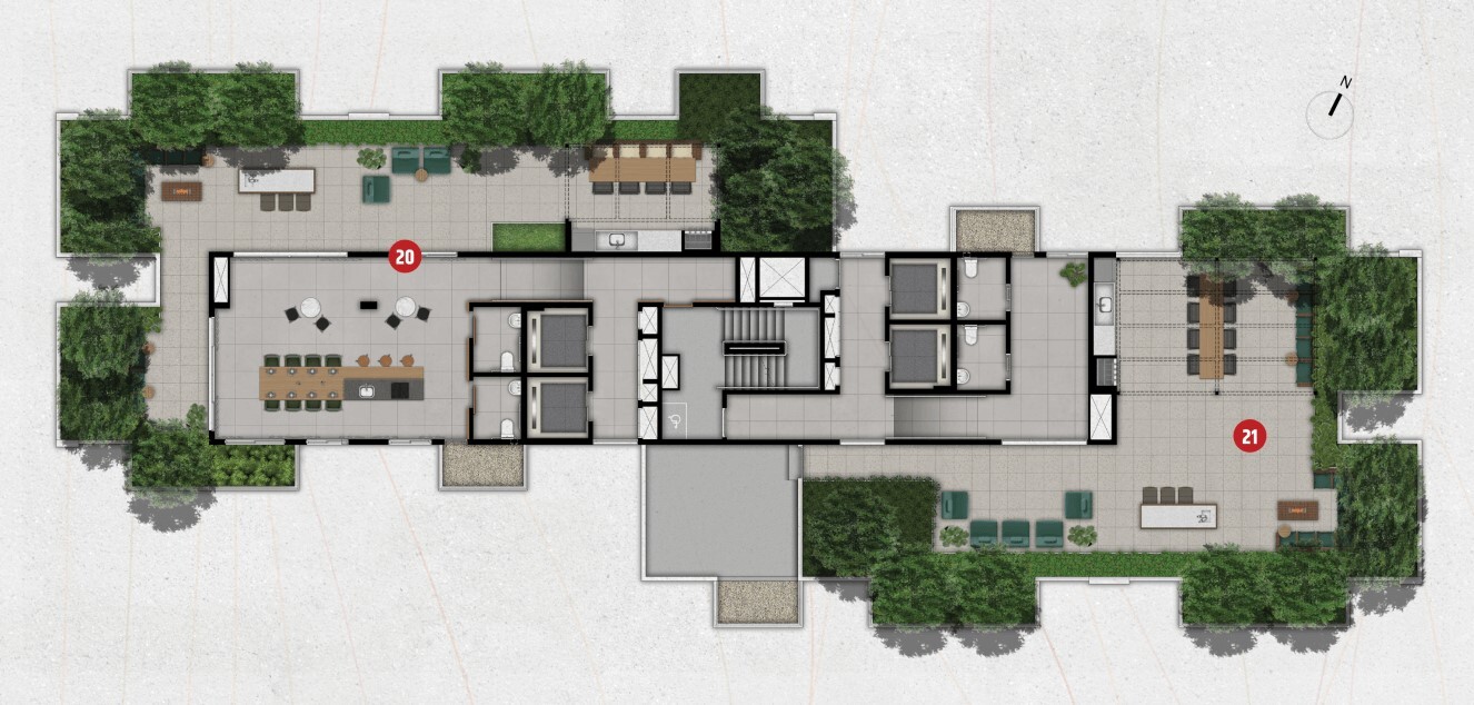 Pavimento rooftop
