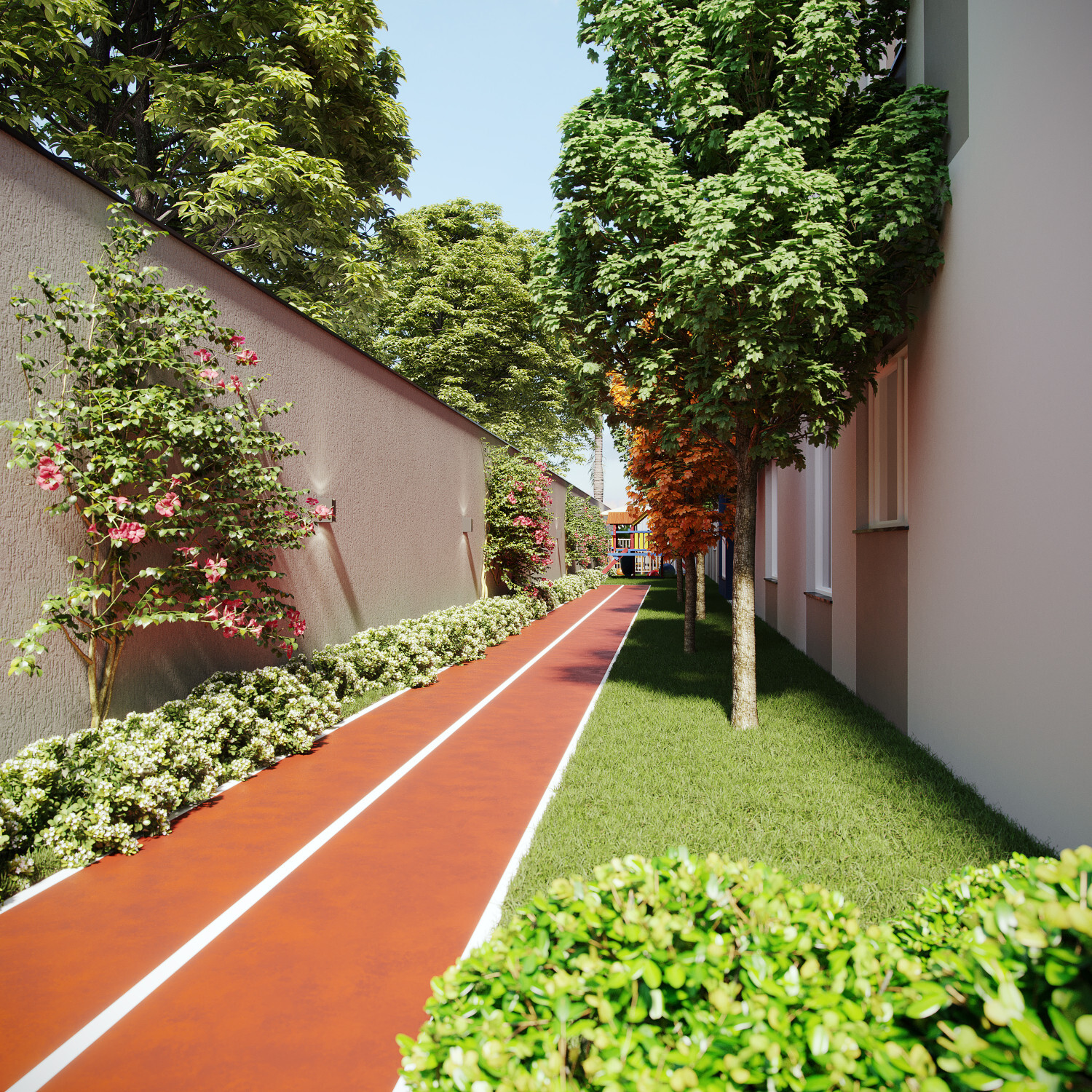 Pista de caminhada