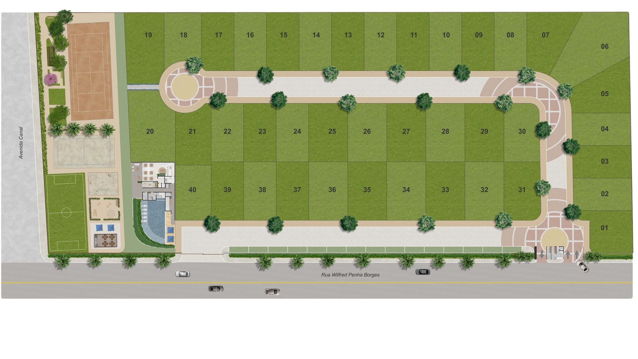 Pontall Private Club Houses - Calçada