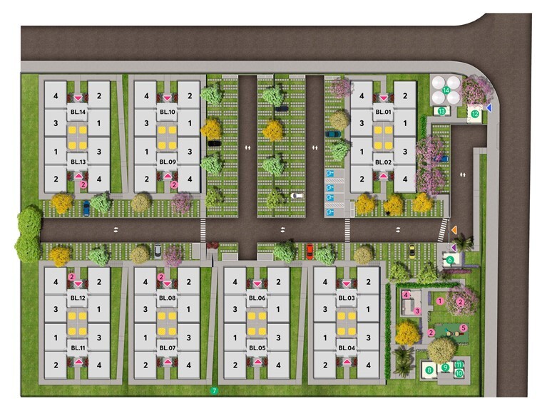 Cores do Poente - MRV SP Interior