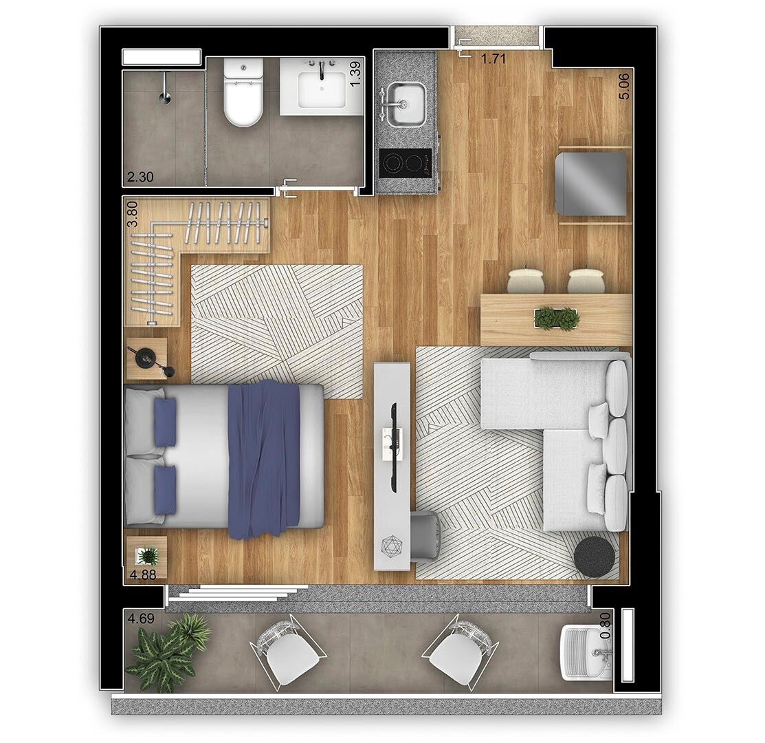 My Place Jardim Botânico by Helbor - Fase 2 My Place Jardim Botânico by Helbor - Fase 2