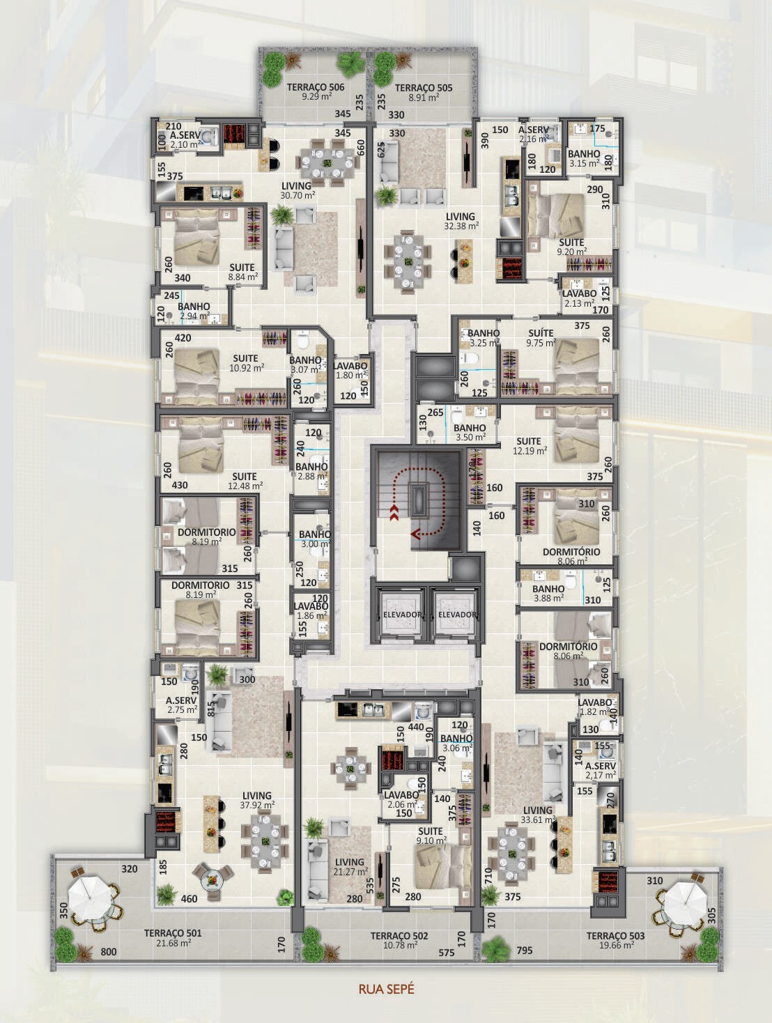 Piazza del Mare - Ejemar Empreendimentos Piazza del Mare - Ejemar Empreendimentos