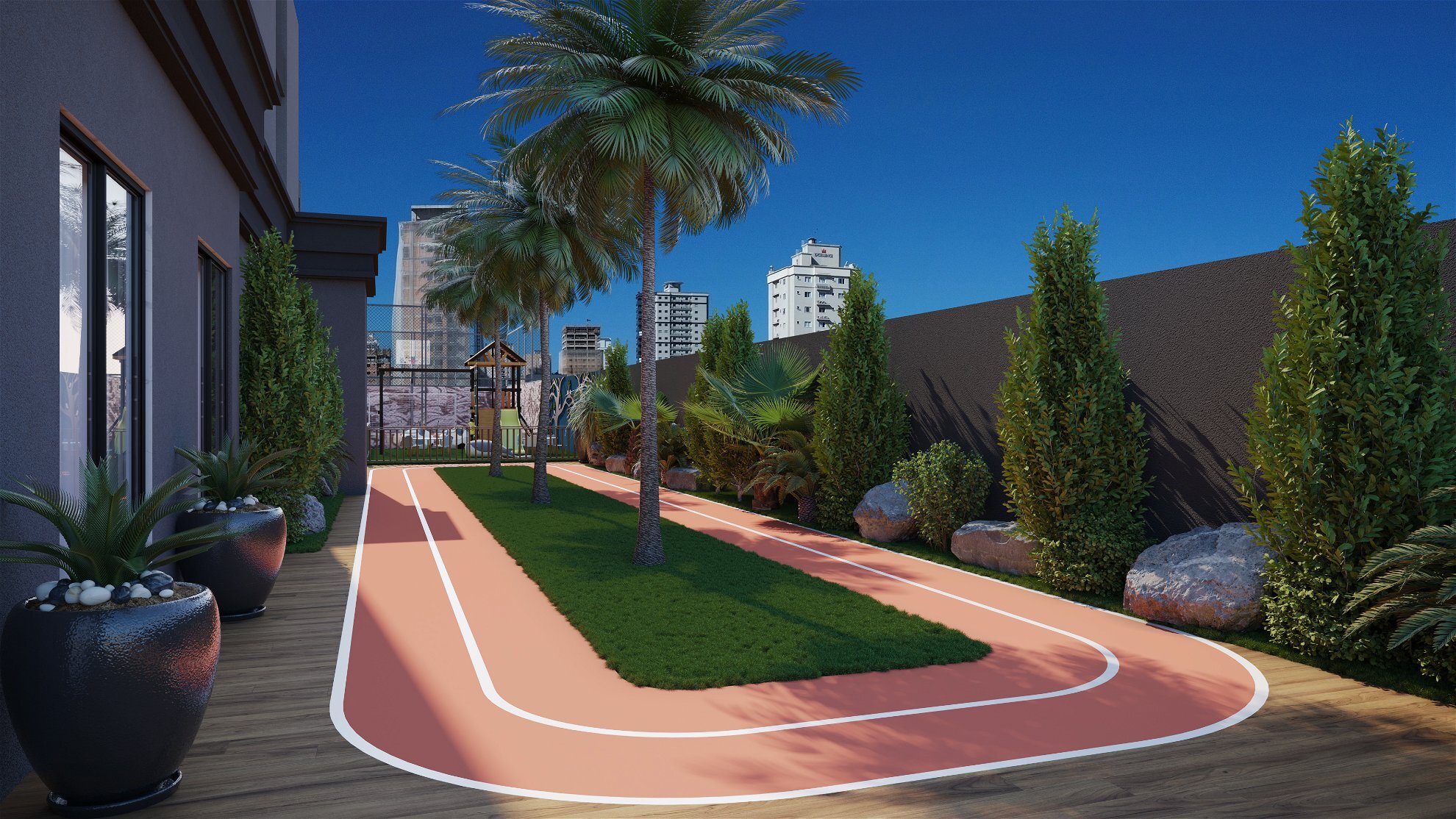 Pista de caminhada