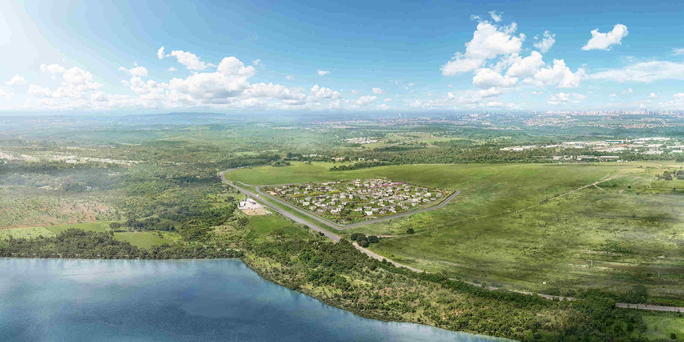 Residencial Multifamiliar de 410m² no bairro Estância Vargem Bonita, em Senador Canedo | Eu Corretor