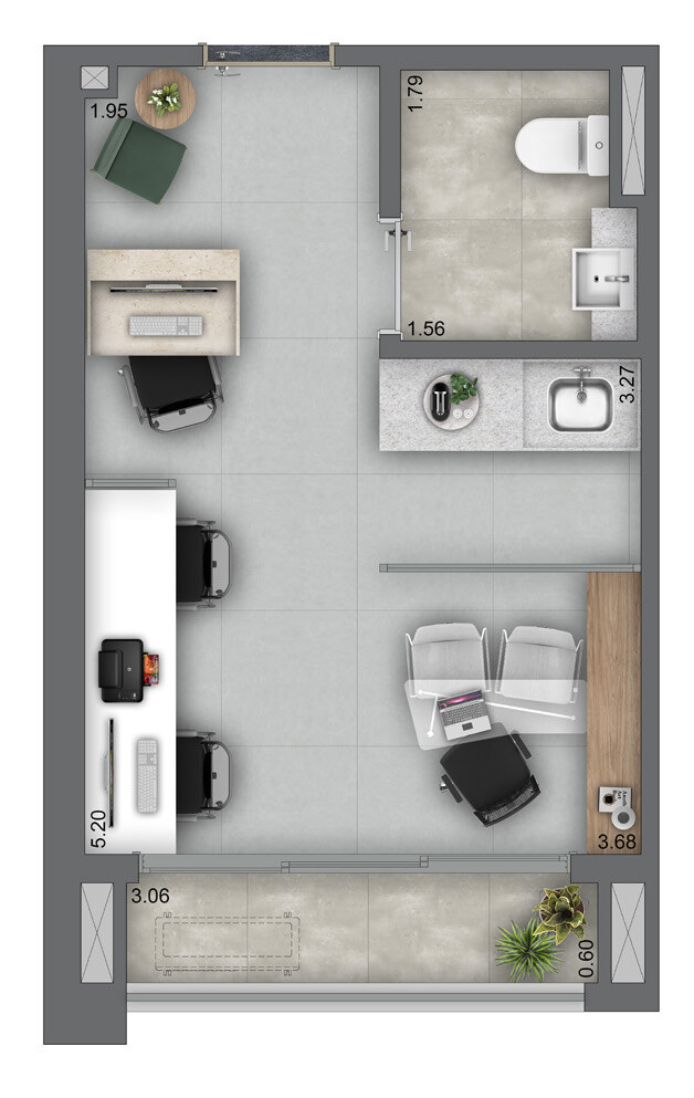 Helbor Patteo Vila Mariana Life & Offices - Comercial Helbor Patteo Vila Mariana Life & Offices - Comercial