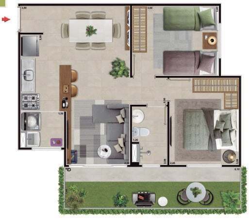 Olinda Ellis Residencial Jerivá - Fase 3 Olinda Ellis Residencial Jerivá - Fase 3