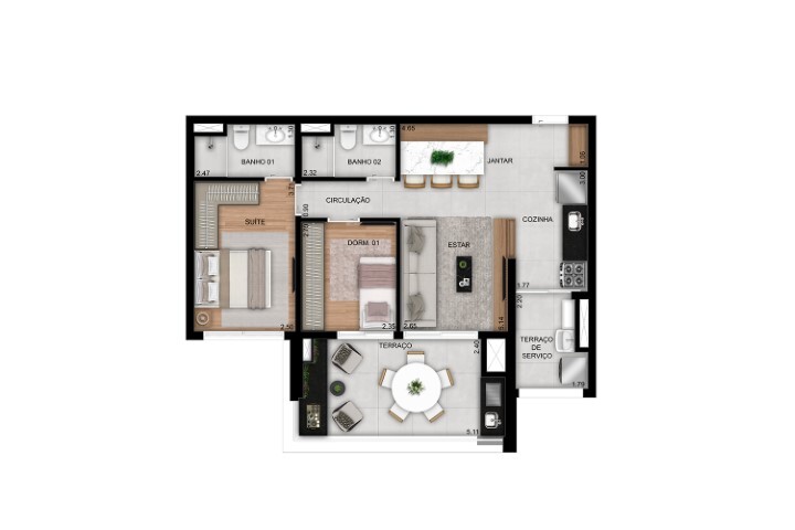 Prisma Condomínio Clube Vila Ema - Residencial