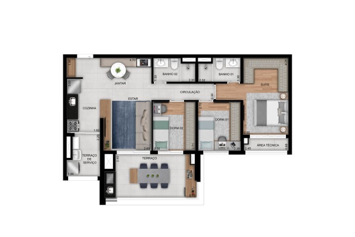 Prisma Condomínio Clube Vila Ema - Residencial