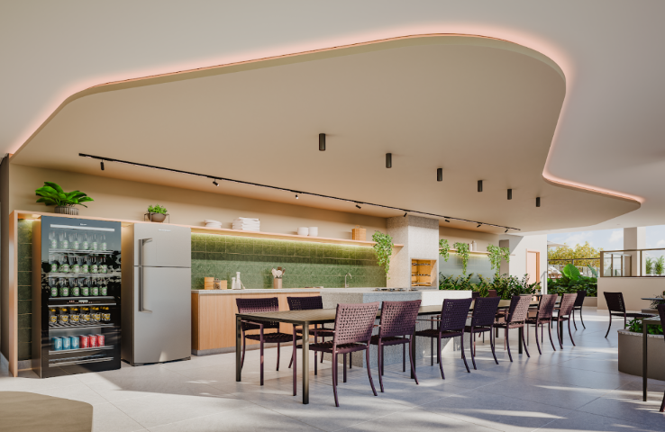 Residencial Multifamiliar de 1 quarto, 50m² no bairro Setor Pedro Ludovico, em Goiânia | Eu Corretor