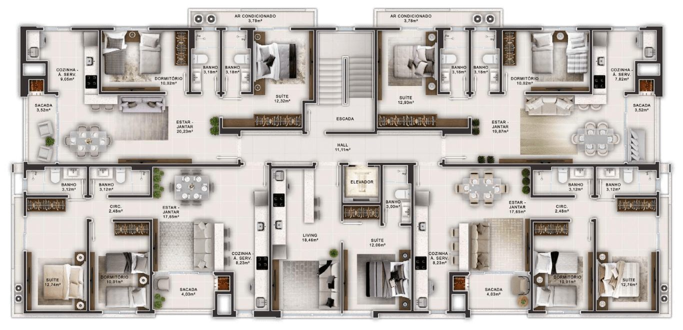 Continente Europeu - Continente Propriedades