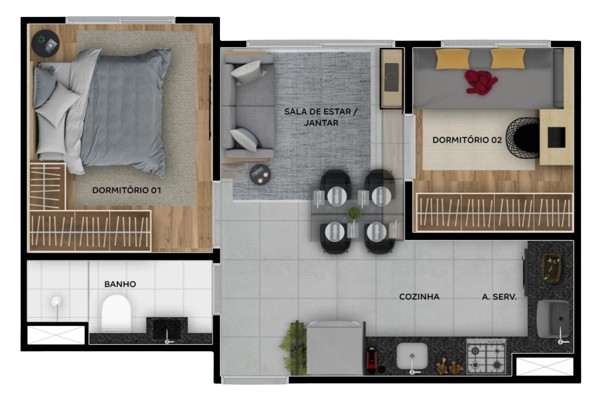 Viva City Jaraguá - Fase 2 Viva City Jaraguá - Fase 2