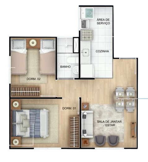 Soul Taquá I - Fase 1 Soul Taquá I - Fase 1