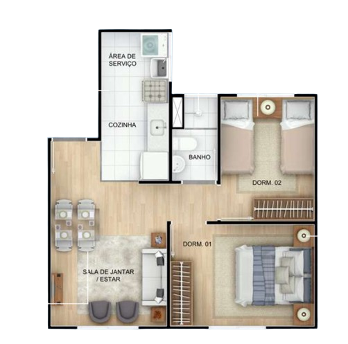 Soul Taquá I - Fase 1 Soul Taquá I - Fase 1