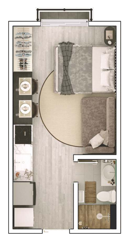 Station Parada Inglesa - Place Construtora