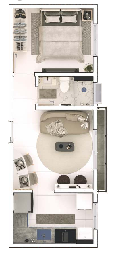 Station Parada Inglesa - Place Construtora