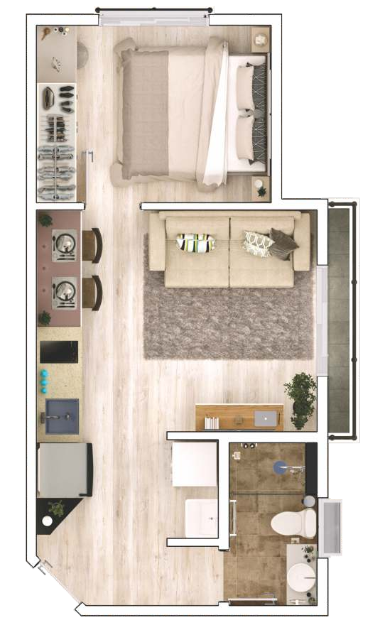 Station Parada Inglesa - Place Construtora