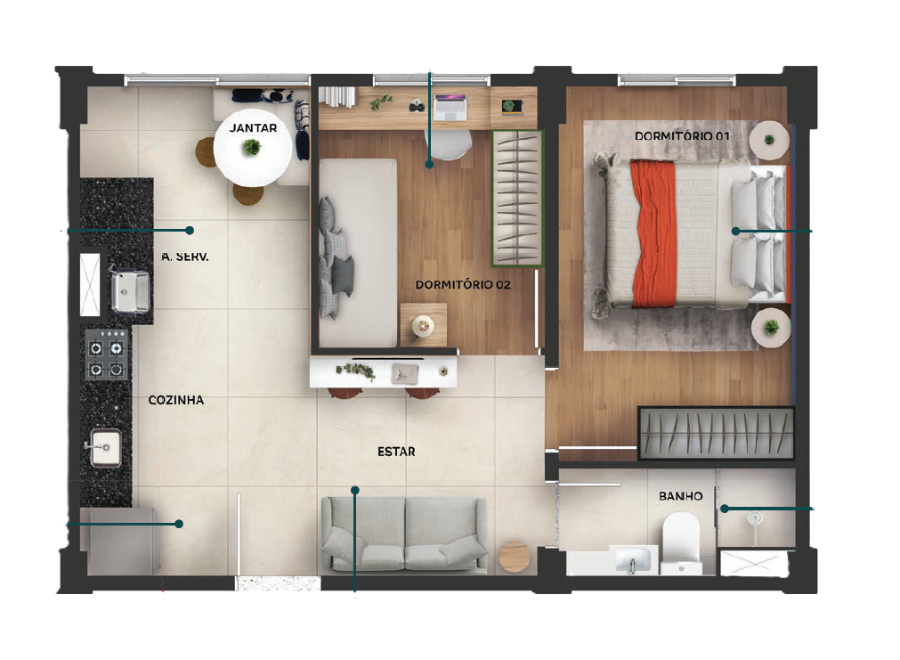 Portal das Quaresmeiras - Tenda SP Interior Portal das Quaresmeiras - Tenda SP Interior