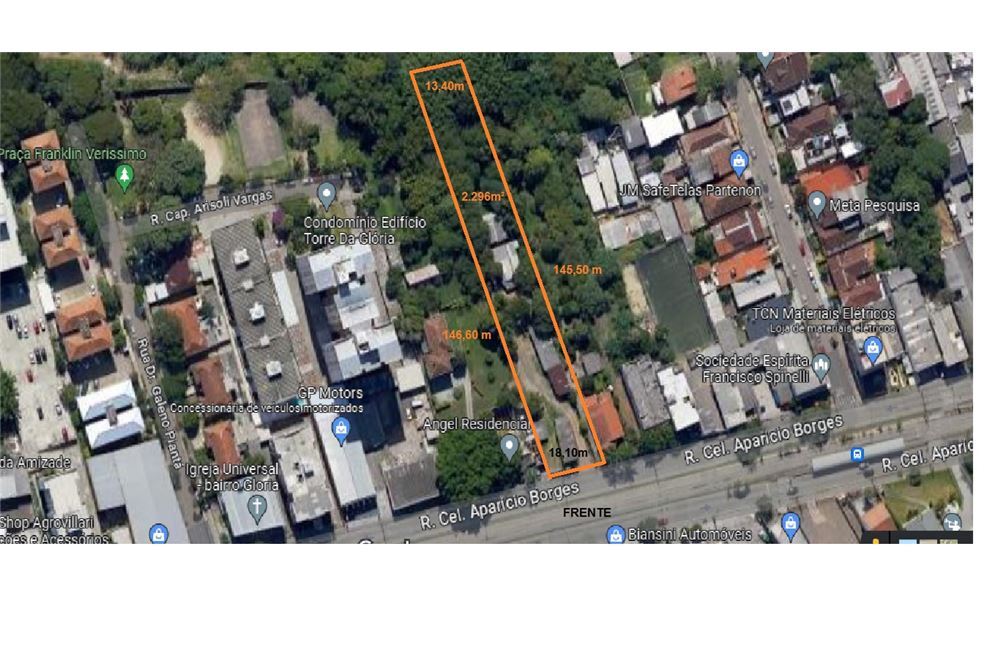 Residencial Multifamiliar de 2296m² no bairro Glória, em Porto Alegre | Eu Corretor