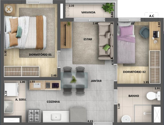 Nova Norte Ginga - Cury RJ