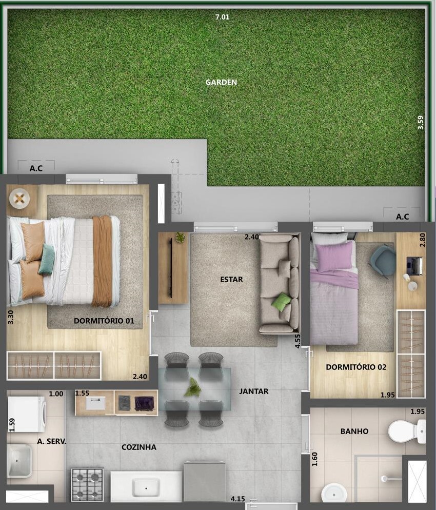 Nova Norte Ginga - Cury RJ