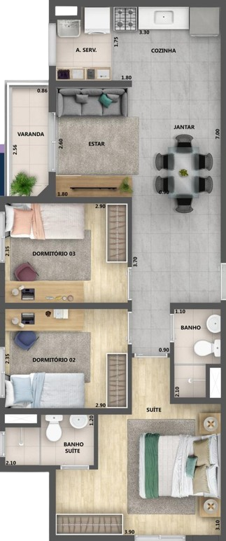 Nova Norte Ginga - Cury RJ