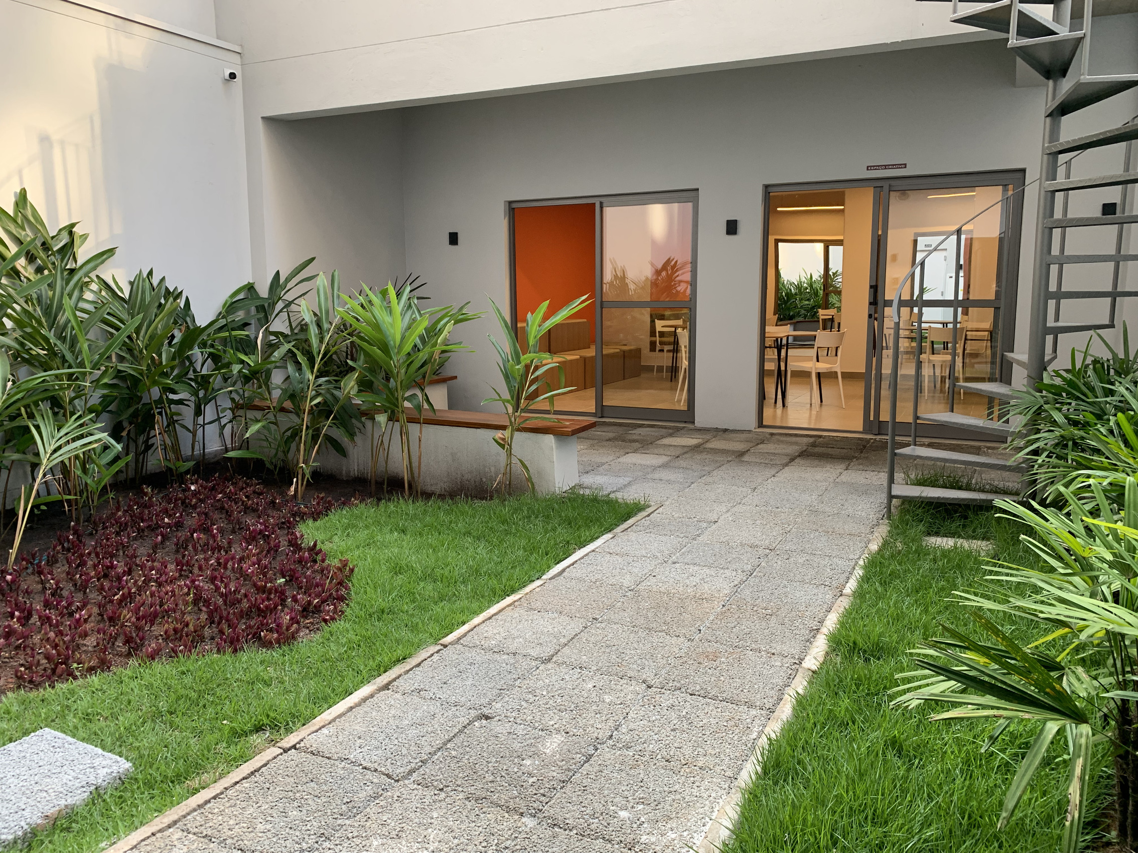 Jardim interno