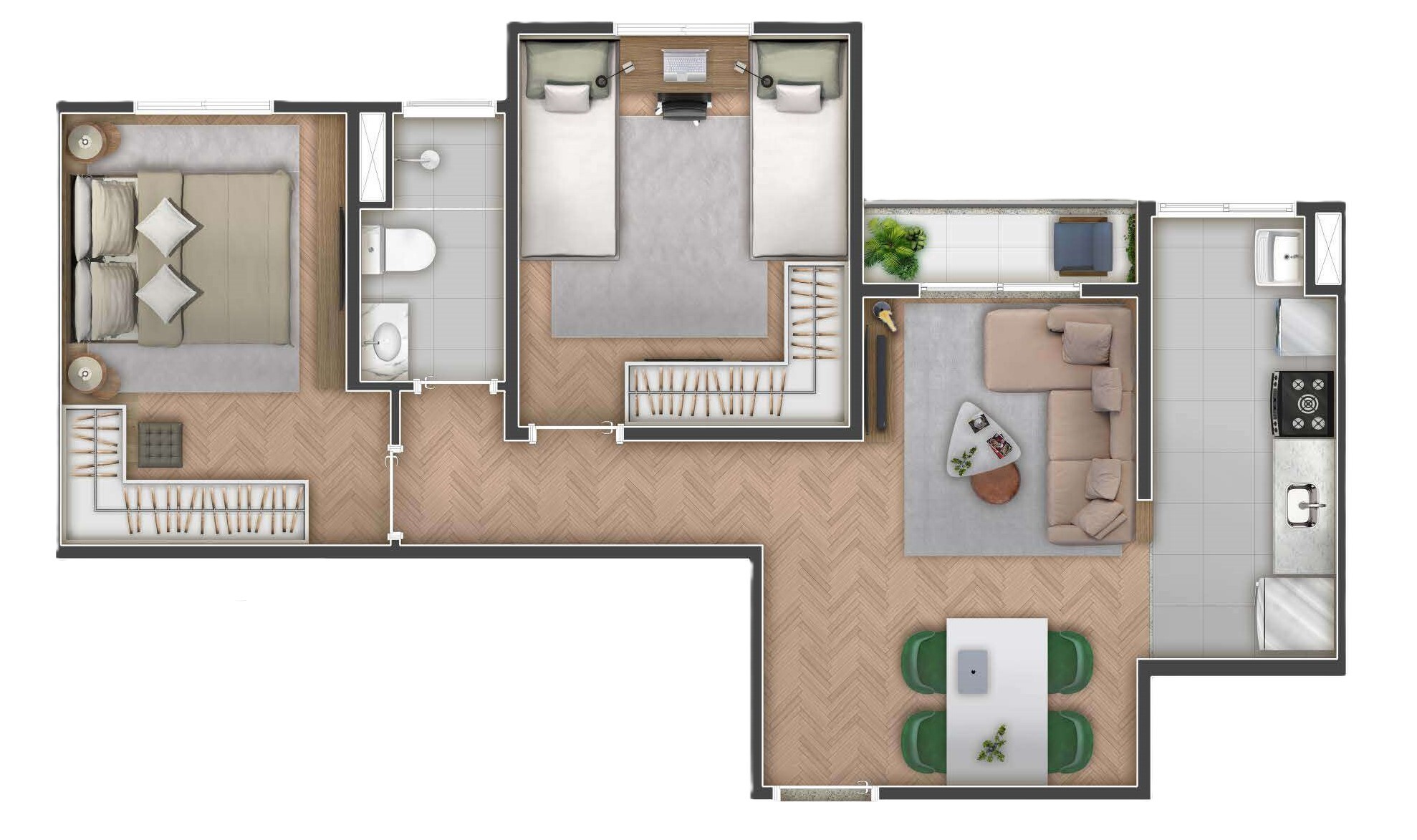 Grand Oasis Poá - Unyon Desenvolvimento Imobiliário