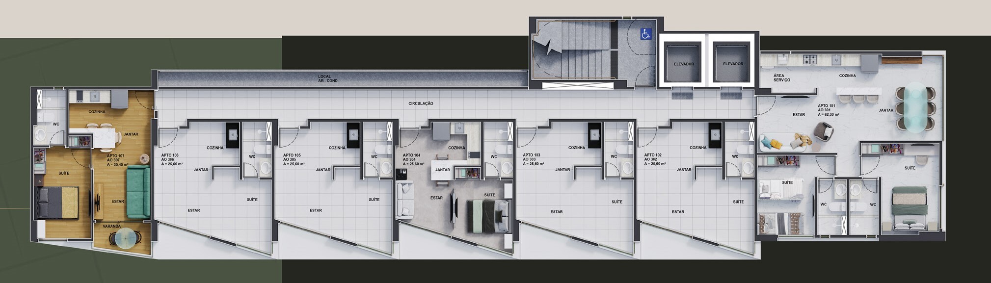 Terraço 48 - Campos Gouveia Terraço 48 - Campos Gouveia