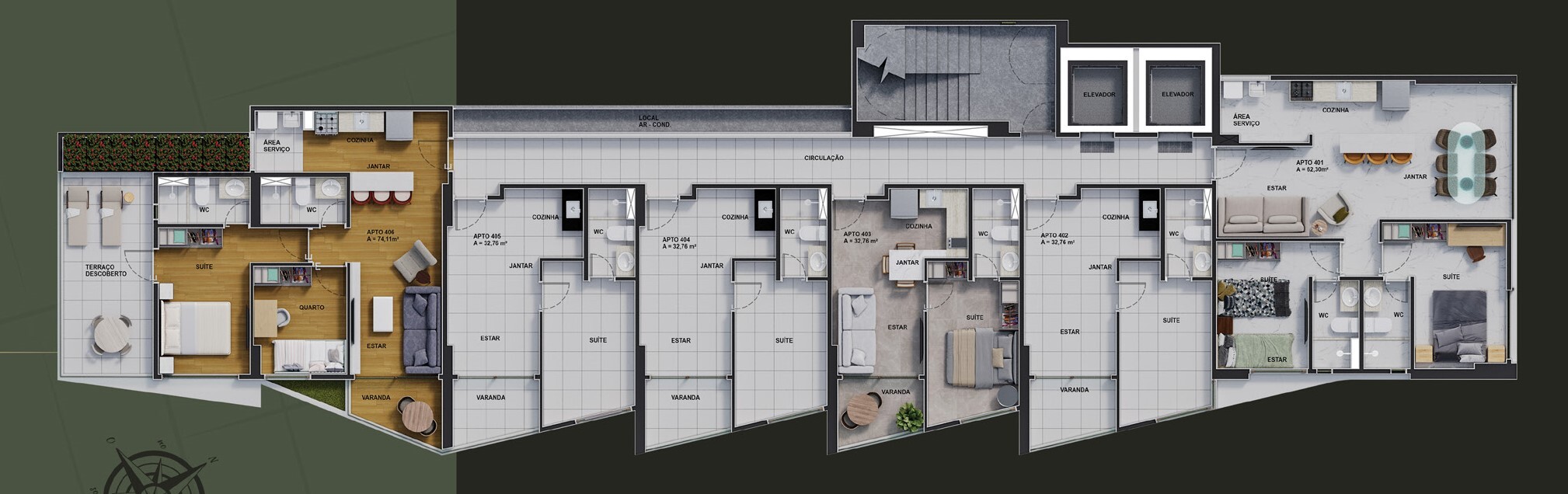 Terraço 48 - Campos Gouveia Terraço 48 - Campos Gouveia