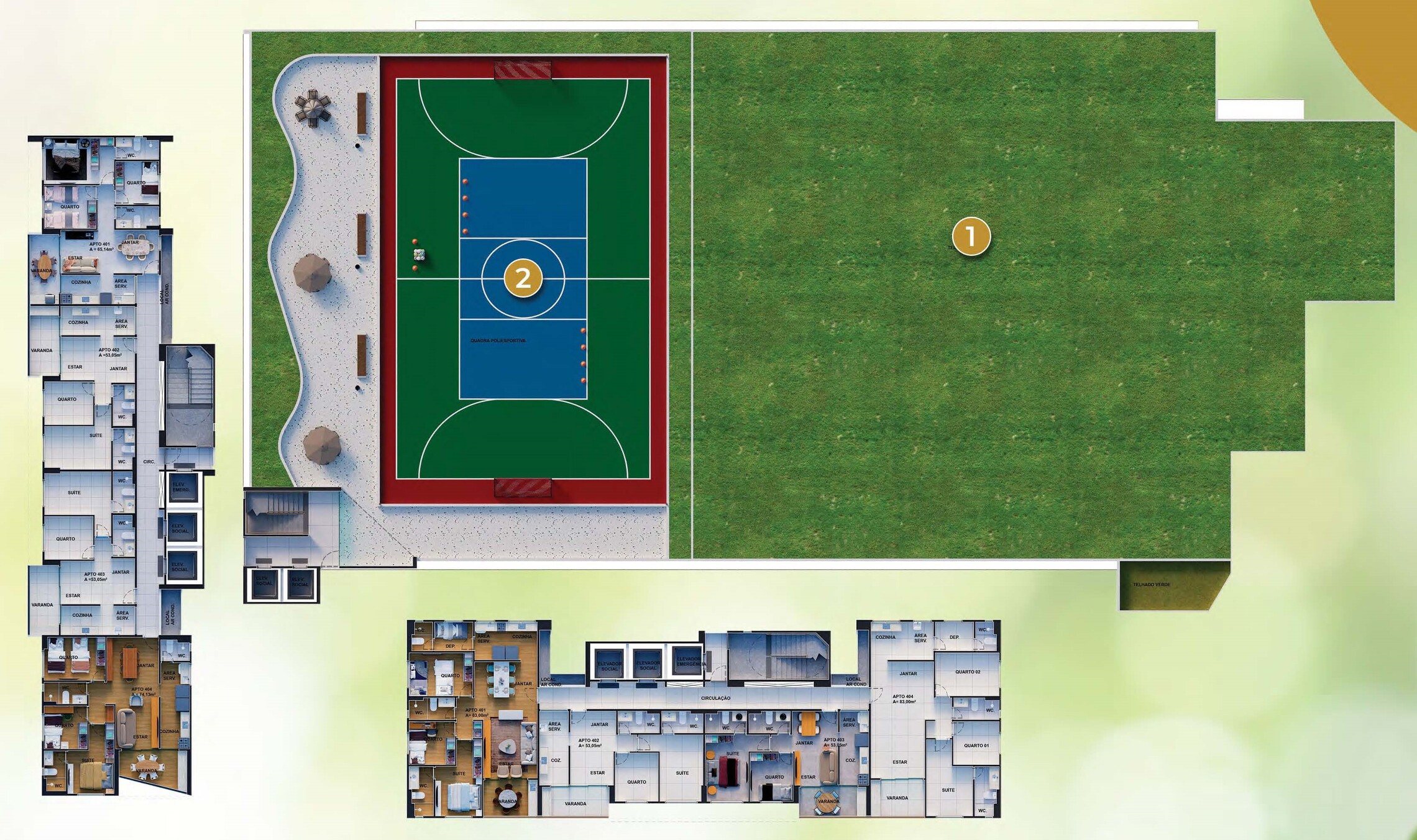 Praça das Macieiras - Campos Gouveia Praça das Macieiras - Campos Gouveia