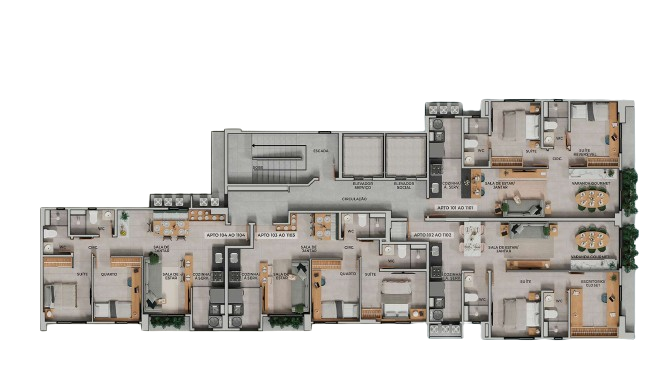 Park Raquel Residence - Park Centrale Engenharia