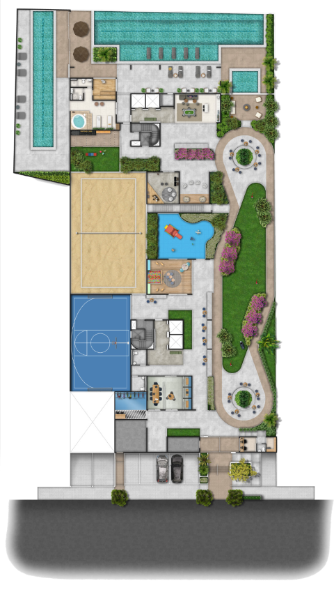 Apartamento à venda com 3 quartos, 88m² - Foto 2