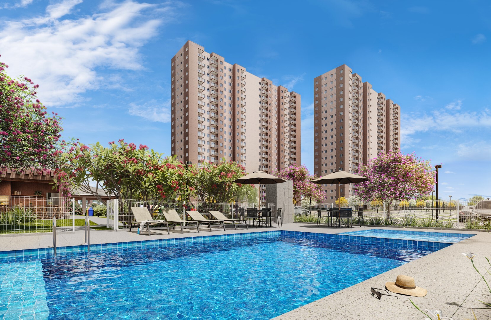 Residencial Multifamiliar de 1 quarto, 46m² no bairro Residencial Porto Seguro, em Goiânia | Eu Corretor