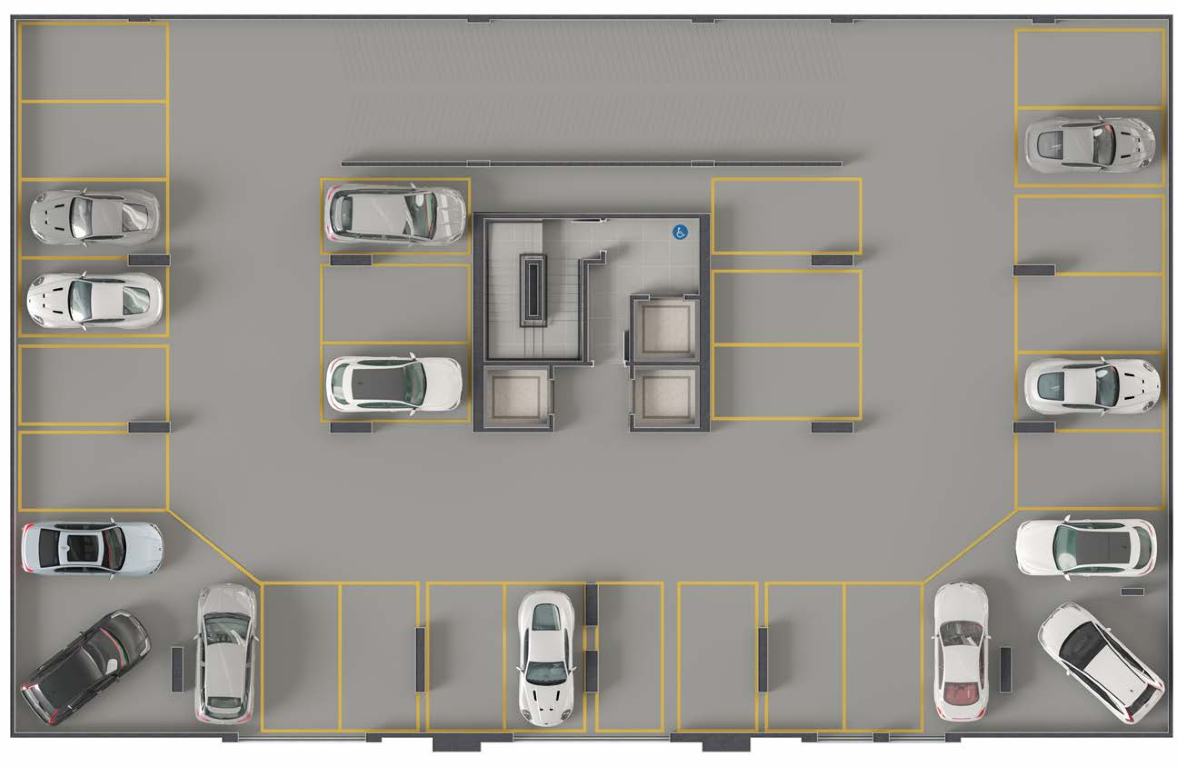 Pavimento garagem